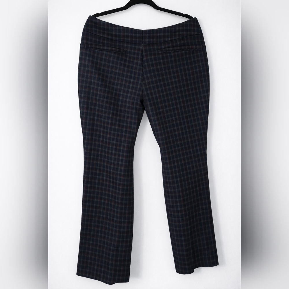 Ney York and Company Black Plaid Trousers